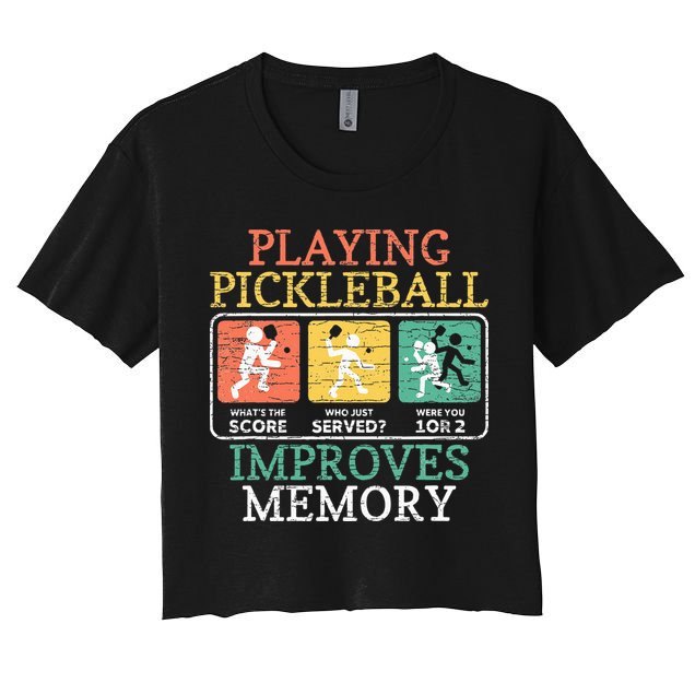 Playing Pickleball Improves Memory Pickleball Crop Top