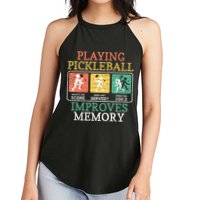 Playing Pickleball Improves Memory Pickleball Women's Perfect Tri Rocker Tank