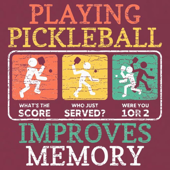 Playing Pickleball Improves Memory Pickleball 16oz Travel Tumbler