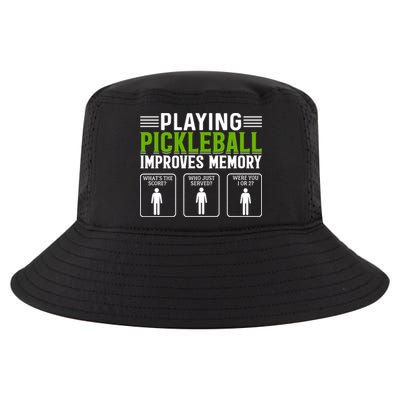 Playing Pickleball Improves Memory Cool Comfort Performance Bucket Hat
