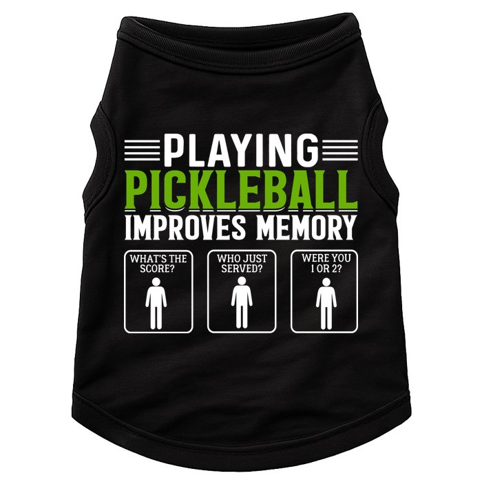 Playing Pickleball Improves Memory Doggie Tank