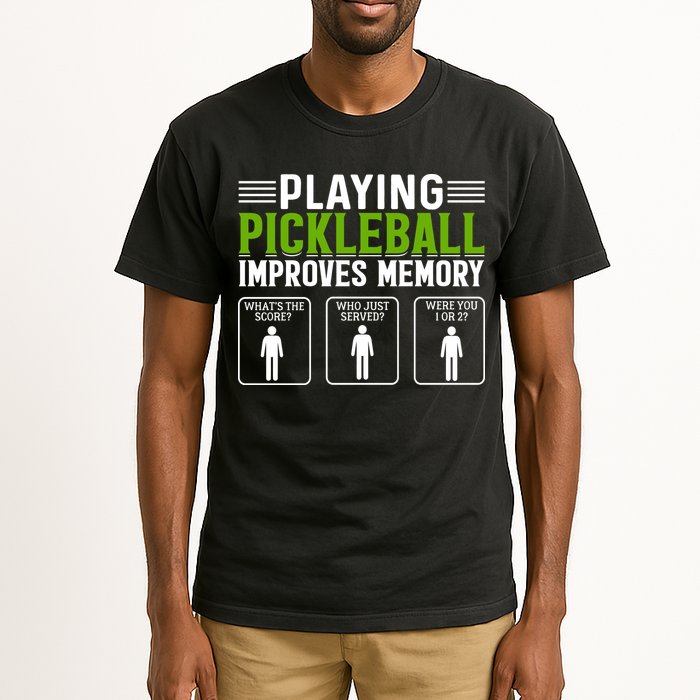 Playing Pickleball Improves Memory Tall T-Shirt