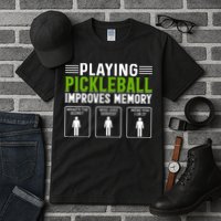 Playing Pickleball Improves Memory Tall T-Shirt