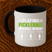 Playing Pickleball Improves Memory Mug