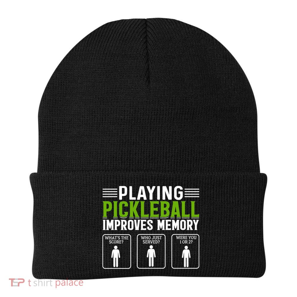 Playing Pickleball Improves Memory Beanie