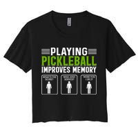Playing Pickleball Improves Memory Crop Top
