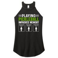 Playing Pickleball Improves Memory Women's Perfect Tri Rocker Tank