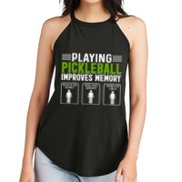 Playing Pickleball Improves Memory Women's Perfect Tri Rocker Tank