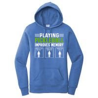 Playing Pickleball Improves Memory Women's Pullover Hoodie