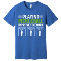 Playing Pickleball Improves Memory Premium T-Shirt