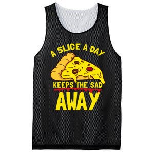 Pizza Mesh Reversible Basketball Jersey Tank