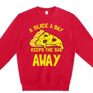 Pizza Premium Crewneck Sweatshirt