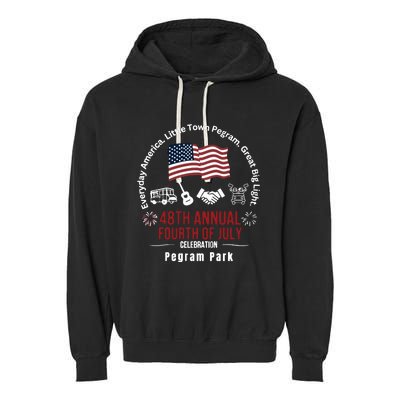 Pegram Park Independence Day Garment-Dyed Fleece Hoodie