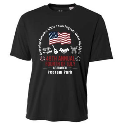 Pegram Park Independence Day Cooling Performance Crew T-Shirt