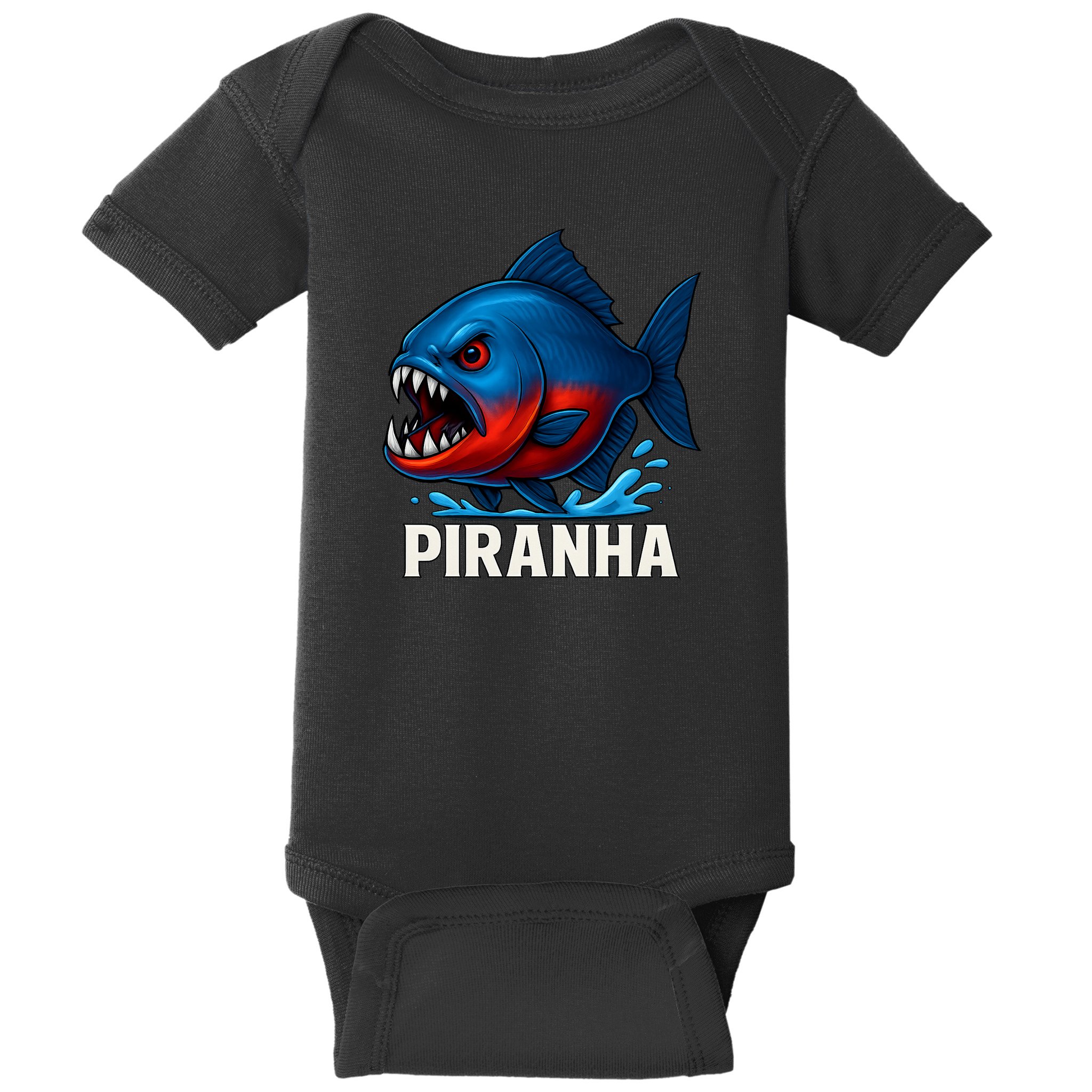 Piranha Baby Bodysuit