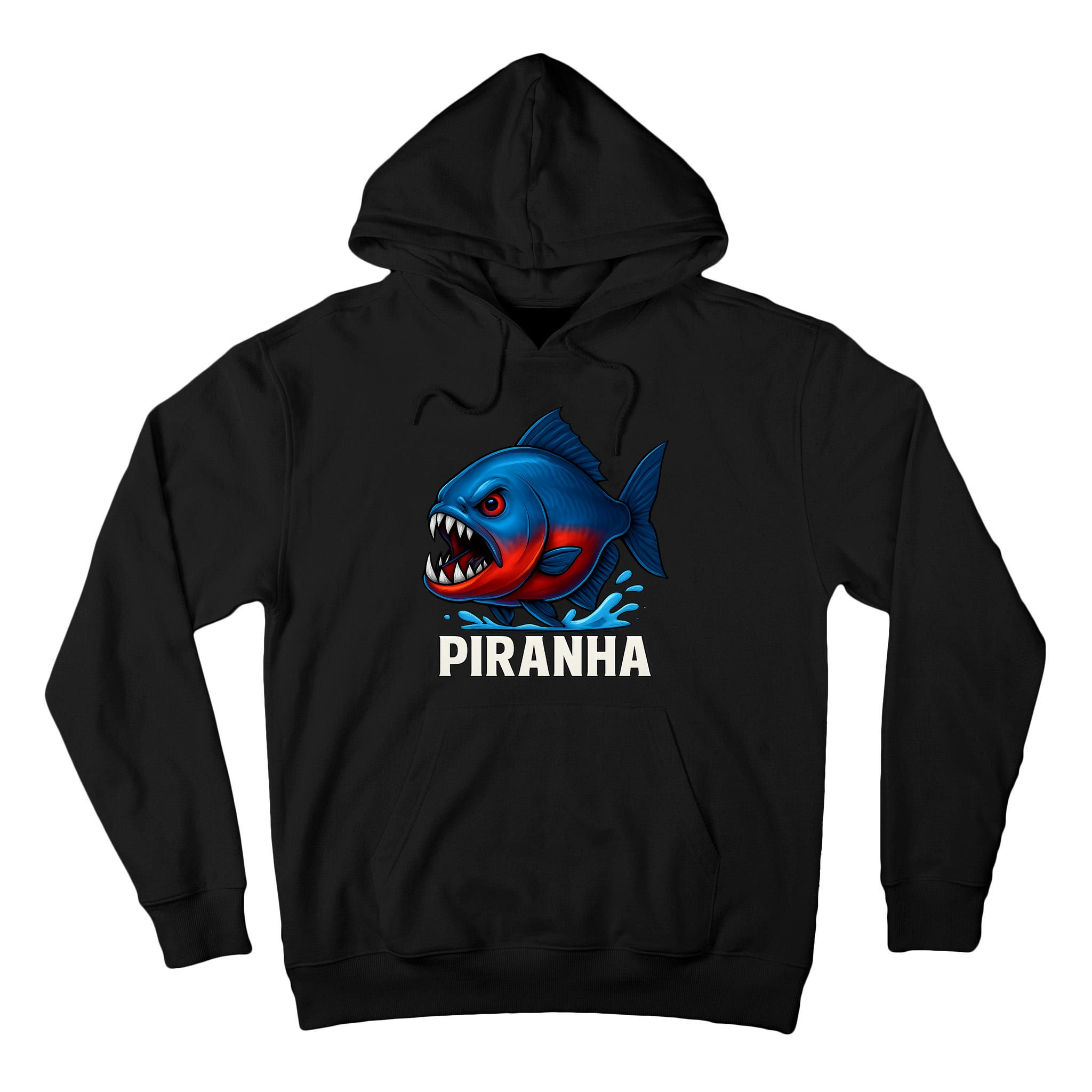 Piranha Tall Hoodie