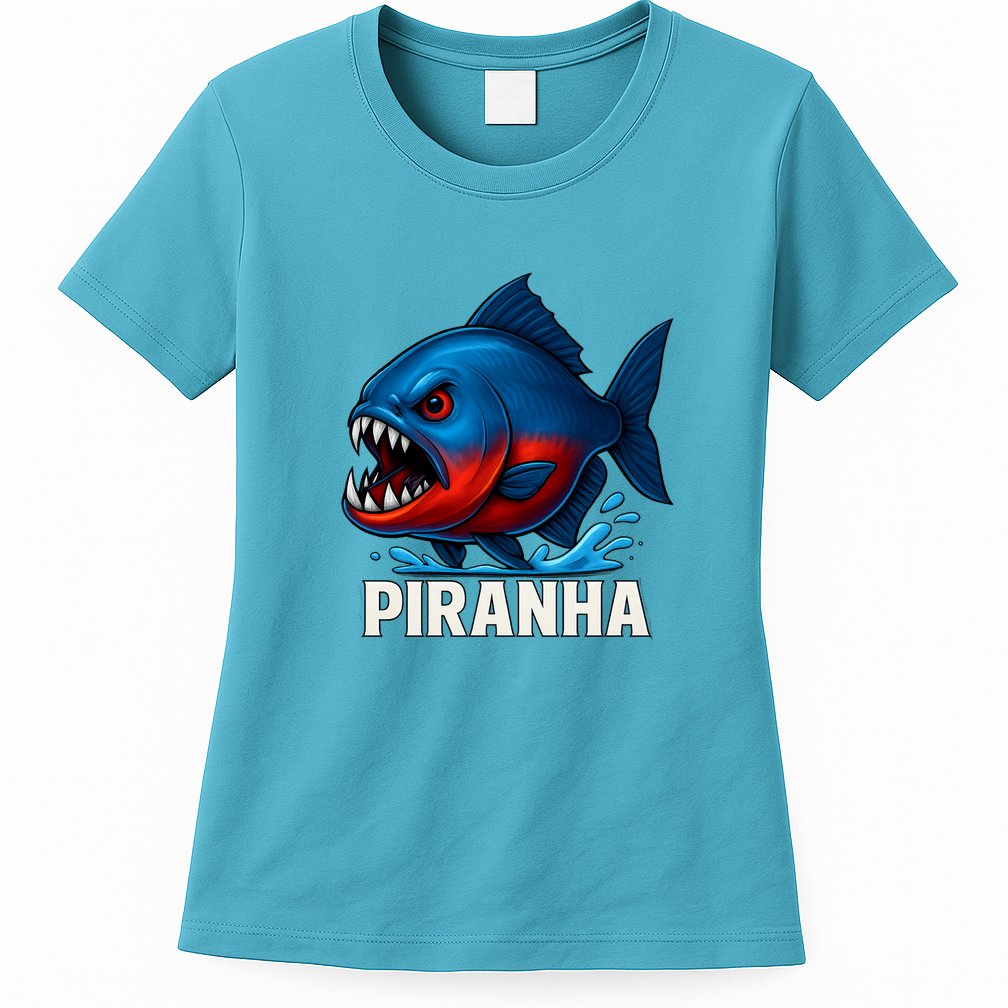 Piranha Womens T-Shirt