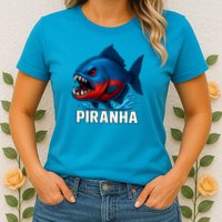 Piranha Womens T-Shirt