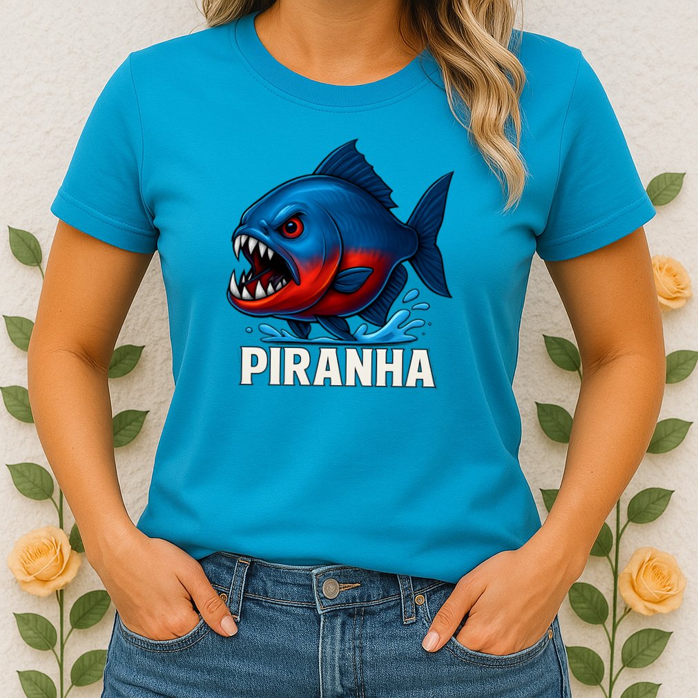 Piranha Womens T-Shirt