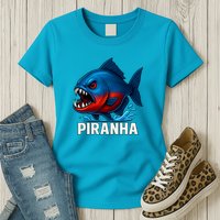 Piranha Womens T-Shirt