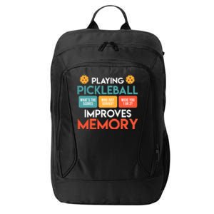 Playing Pickleball Improves Memory Pickleball Gift City Backpack