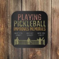 Playing Pickleball Improves Memory Pickleball Retirement Coaster