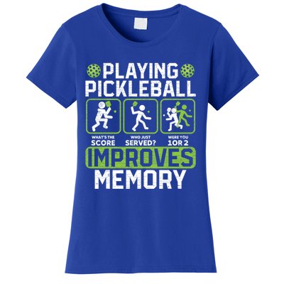 Playing Pickleball Improves Memory Gift Women's T-Shirt