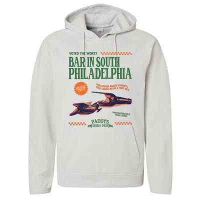 PaddyS Pub ItS Always Sunny In Philadelphia Tv Show Merch Performance Fleece Hoodie