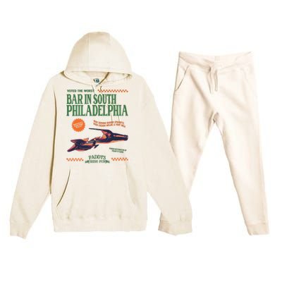 PaddyS Pub ItS Always Sunny In Philadelphia Tv Show Merch Premium Hooded Sweatsuit Set