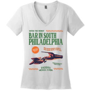 PaddyS Pub ItS Always Sunny In Philadelphia Tv Show Merch Women's V-Neck T-Shirt