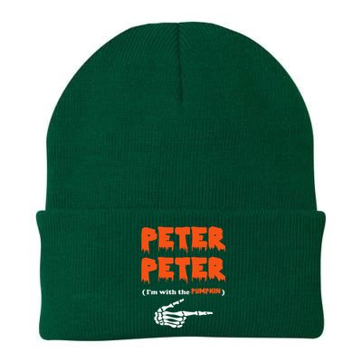 Peter Peter IM With The Pumpkin Halloween Costume Knit Cap Winter Beanie