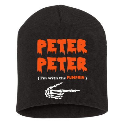 Peter Peter IM With The Pumpkin Halloween Costume Short Acrylic Beanie