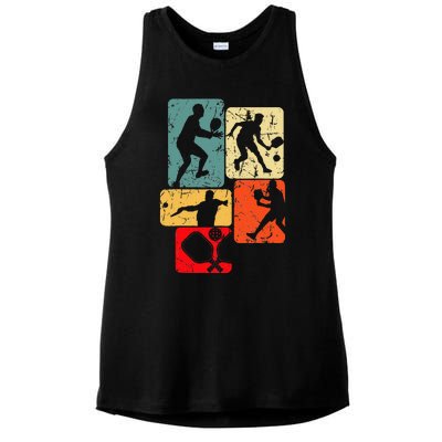 Pickleball Ladies PosiCharge Tri-Blend Wicking Tank