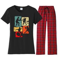 Pickleball Women's Flannel Pajama Set