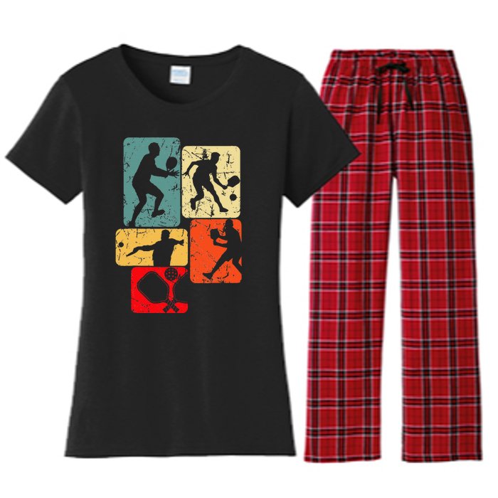 Pickleball Women's Flannel Pajama Set