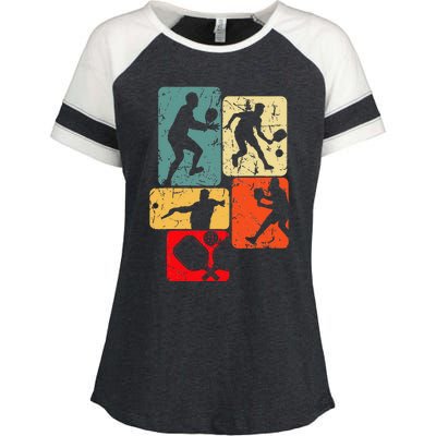 Pickleball Enza Ladies Jersey Colorblock Tee