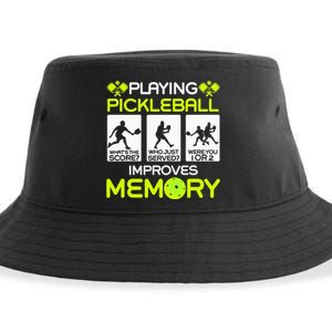 Playing Pickleball Improves Memory Dink Player Sustainable Bucket Hat