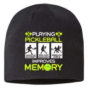 Playing Pickleball Improves Memory Dink Player Sustainable Beanie