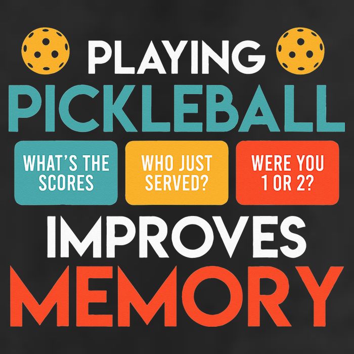 Playing Pickleball improves memory Pickleball Cool Comfort Performance Bucket Hat