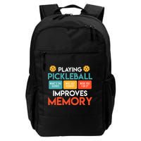 Playing Pickleball improves memory Pickleball Daily Commute Backpack