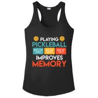 Playing Pickleball improves memory Pickleball Ladies PosiCharge Competitor Racerback Tank