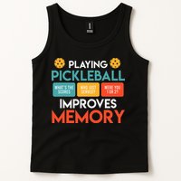 Playing Pickleball improves memory Pickleball Tank Top