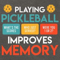 Playing Pickleball improves memory Pickleball Cotton Canvas Backpack