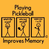 Playing Pickleball Improves Memory Pom Pom 12in Knit Beanie