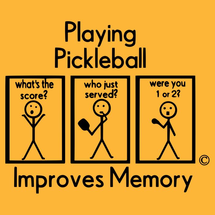 Playing Pickleball Improves Memory Pom Pom 12in Knit Beanie