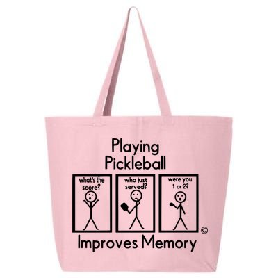 Playing Pickleball Improves Memory 25L Jumbo Tote