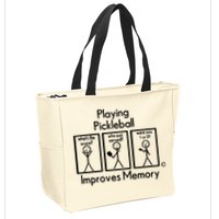 Playing Pickleball Improves Memory Zip Tote Bag