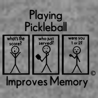 Playing Pickleball Improves Memory 7-Panel Snapback Hat