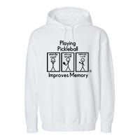 Playing Pickleball Improves Memory Garment-Dyed Fleece Hoodie
