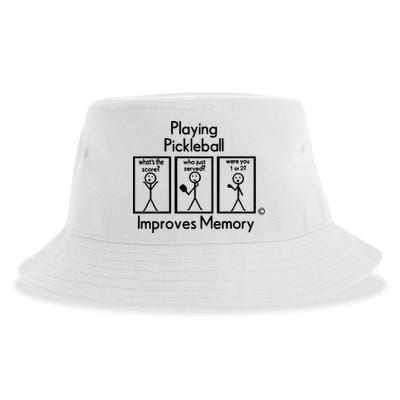 Playing Pickleball Improves Memory Sustainable Bucket Hat